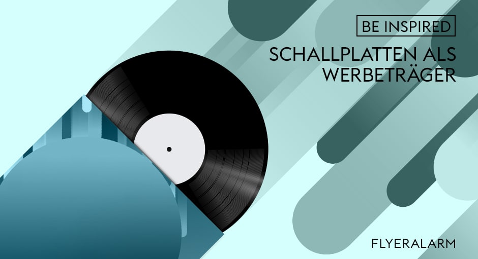 Schallplatten als Werbeträger
