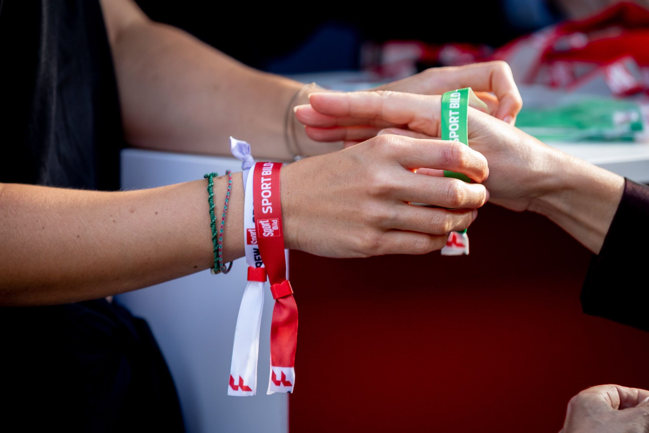 Sport Bild Award: Kontrollbänder