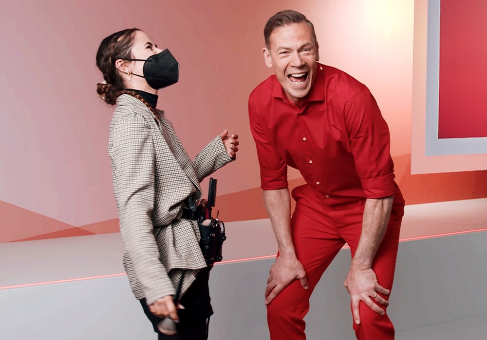 Making-of der FLYERALARM TV-Spots mit Erik Meijer