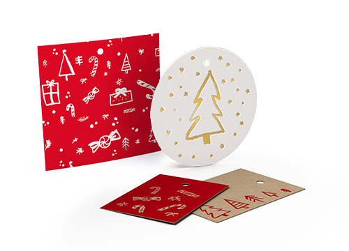 Flyeralarm Geschenkanhänger rund und eckig