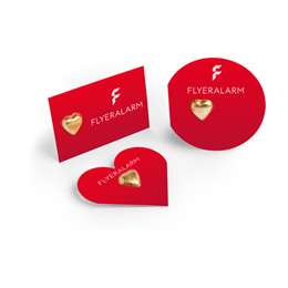 Grußkarten mit Lindt Schokolade