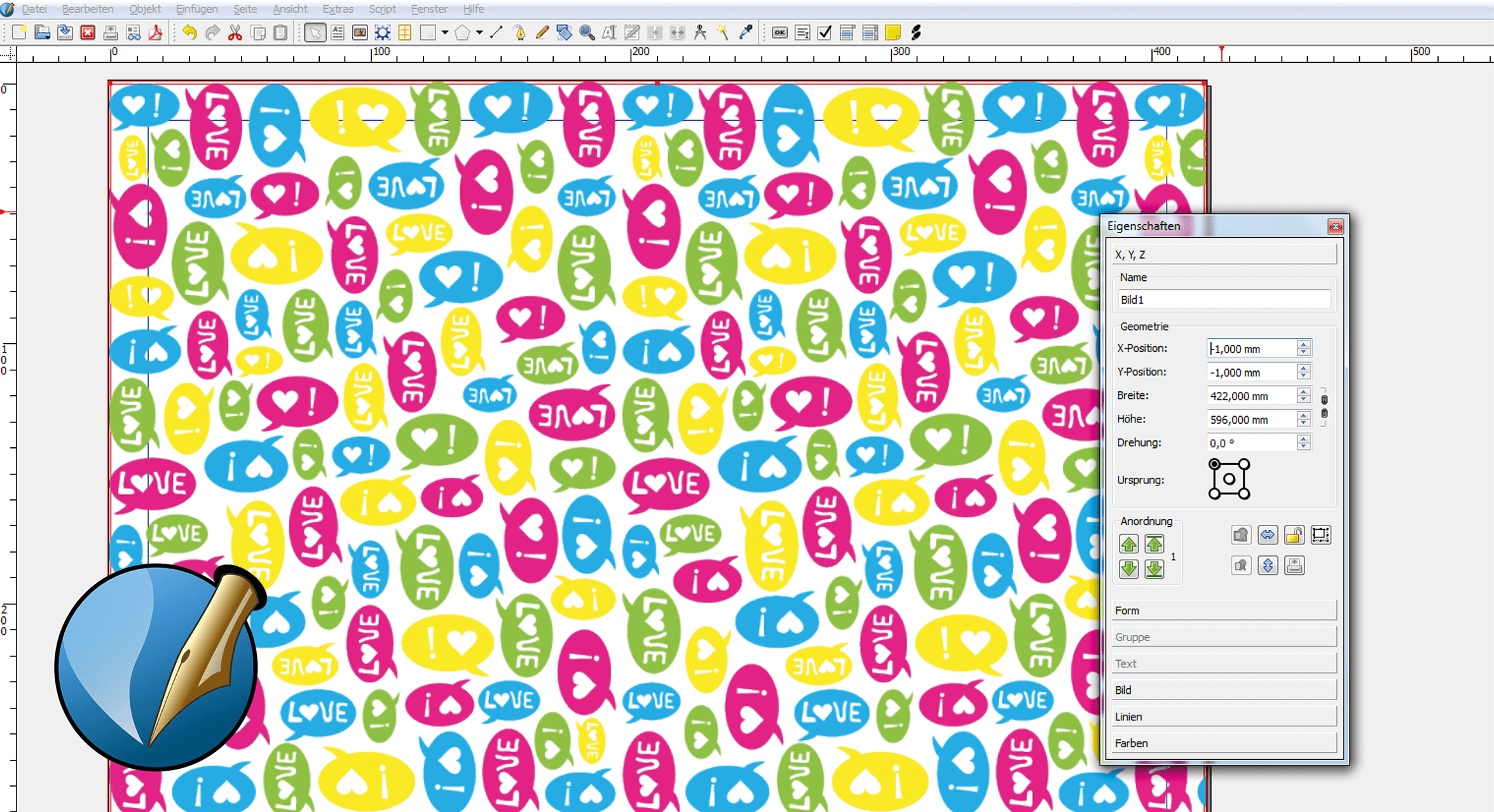 Ghostscript installieren, um PDFs in Scribus zu importieren