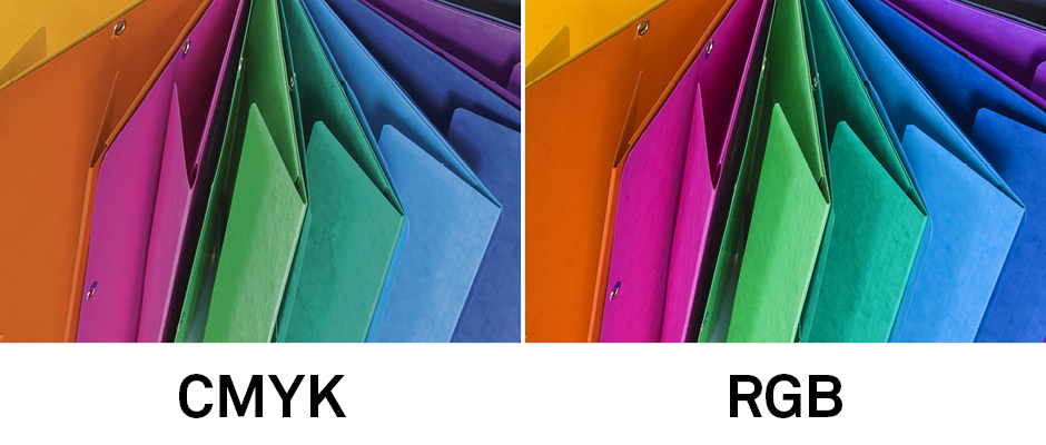 CMYK vs RGB