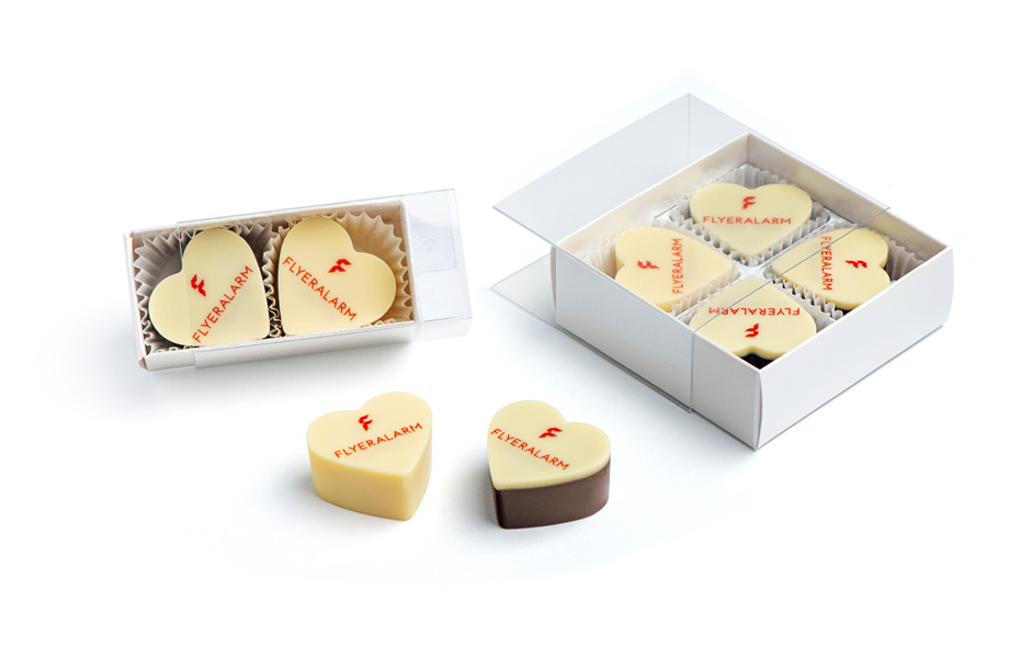 FLYERALARM bedruckte Pralinen