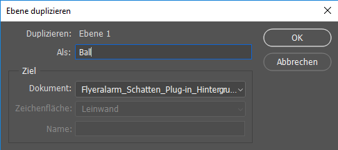 Photoshop Schatten erstellen