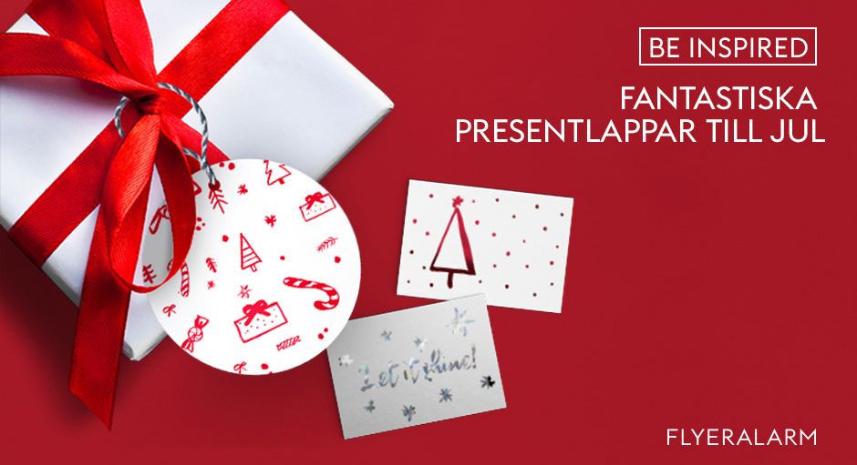 Presentlappar till jul