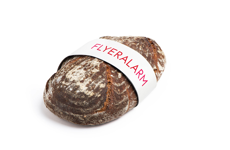 Banderole für Lebensmittel