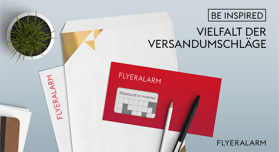 Vielfalt der Versandumschläge Titelbild