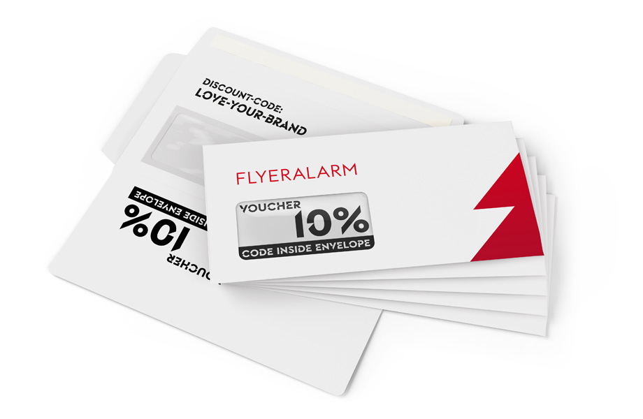 Briefumschläge mit Innendruck