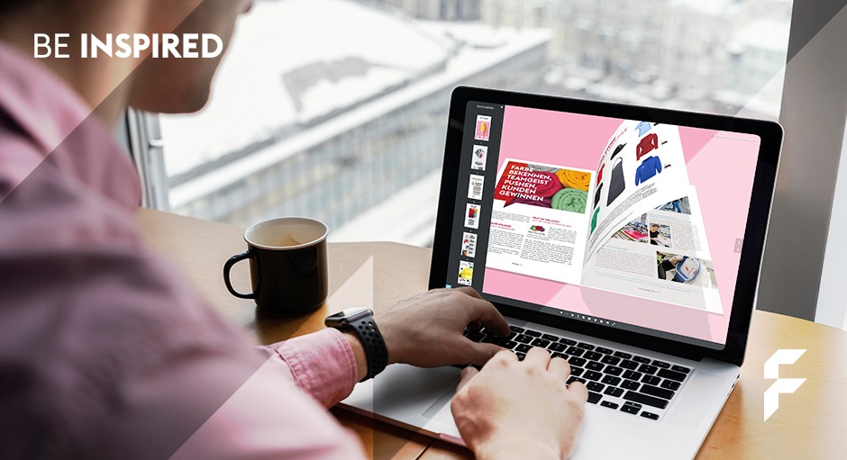 FLYERALARM Blog Titelbild Online Blättermagazin