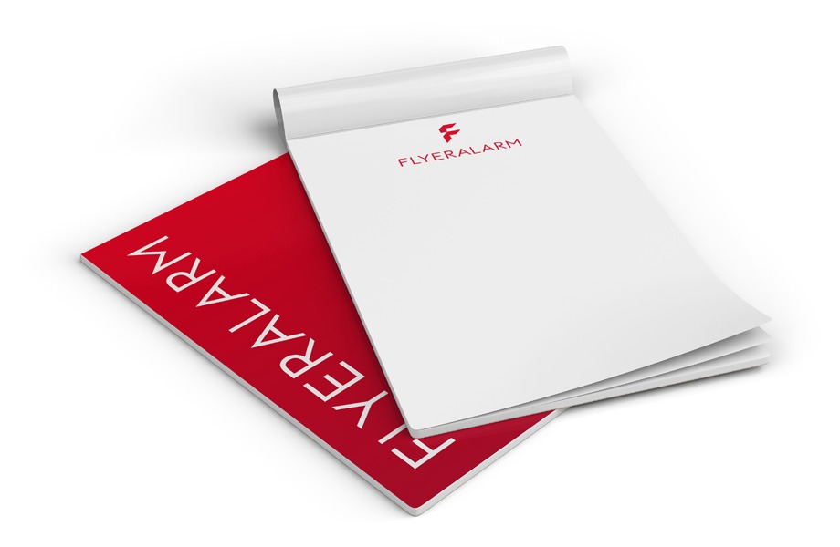 Blöcke mit geleimten Deckblatt