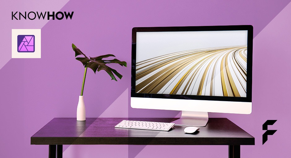 Volltonfarbe über den 5. Farbkanal in Affinity Photo anlegen