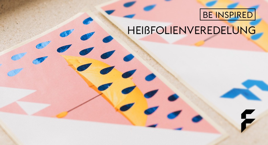 Veredelung: Heißfolie bei FLYERALARM