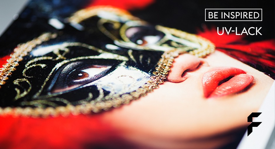 Veredelung: UV-Lack bei FLYERALARM