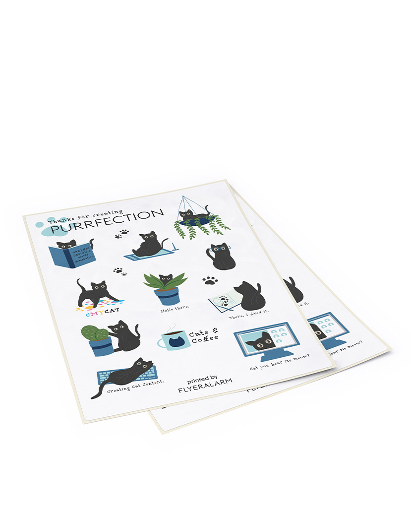 Etiketten zum Weltgrafikertag 2023