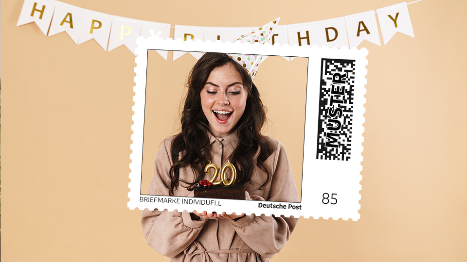 Briefmarken zum Geburtstag