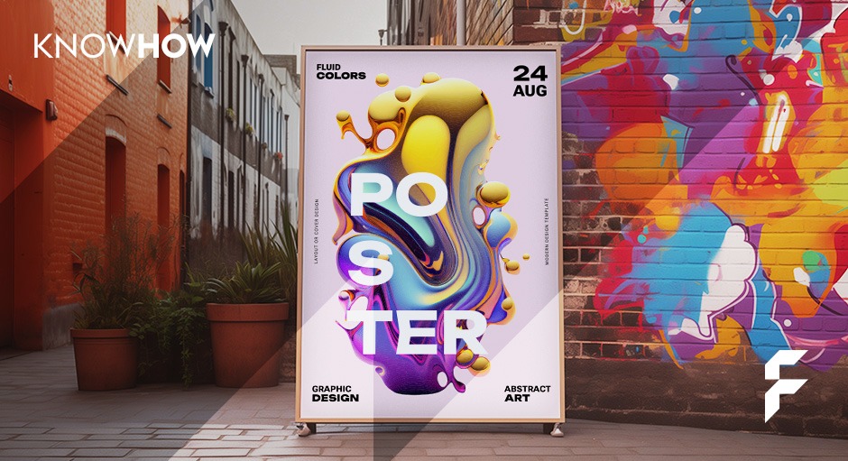 Plakatdesign: Aufbau und Typografie