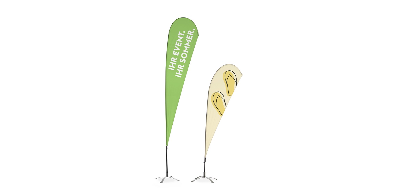 Marketing auf Festivals: Dropflags